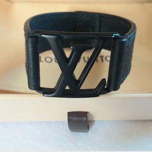 Louis Vuitton Black Bracelet